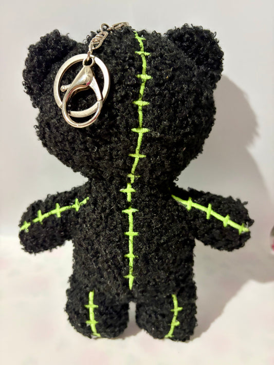 Faceless Love Bear keychain- Black
