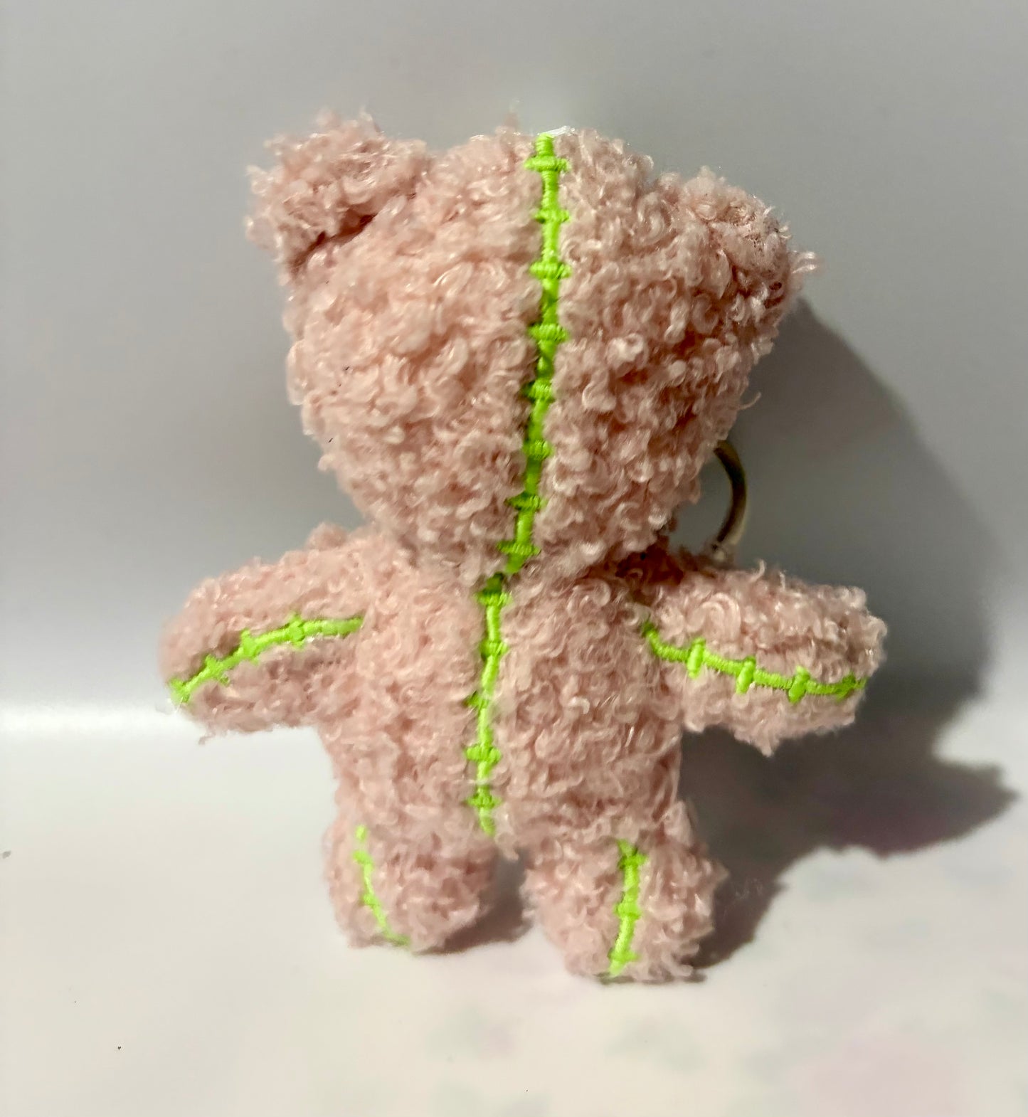 Faceless love Mini Bear Keychain- Blush Pink